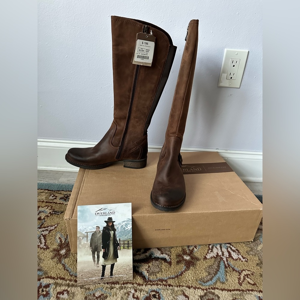 Overland boots new with tags — bought in Aspen and never wore them.